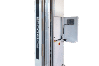 Maquina Rotadoor, centro de mecanizado de puertas Vertical CNC